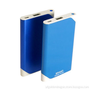 3000mAh lithium polymer dual USB Power Bank for Iphone and Samsung